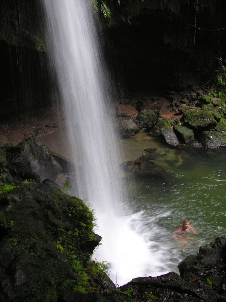 Caribbean - Dominica - Tropical Waterfall