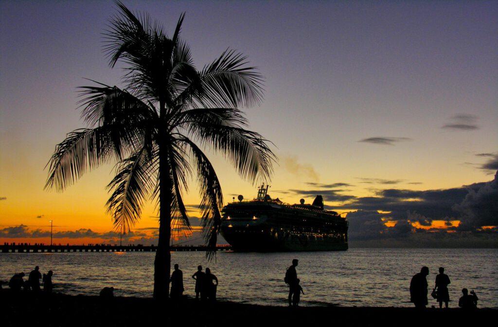 Caribbean - US Virgin Islands - St. Croix - Caribbean Cruise Sunset