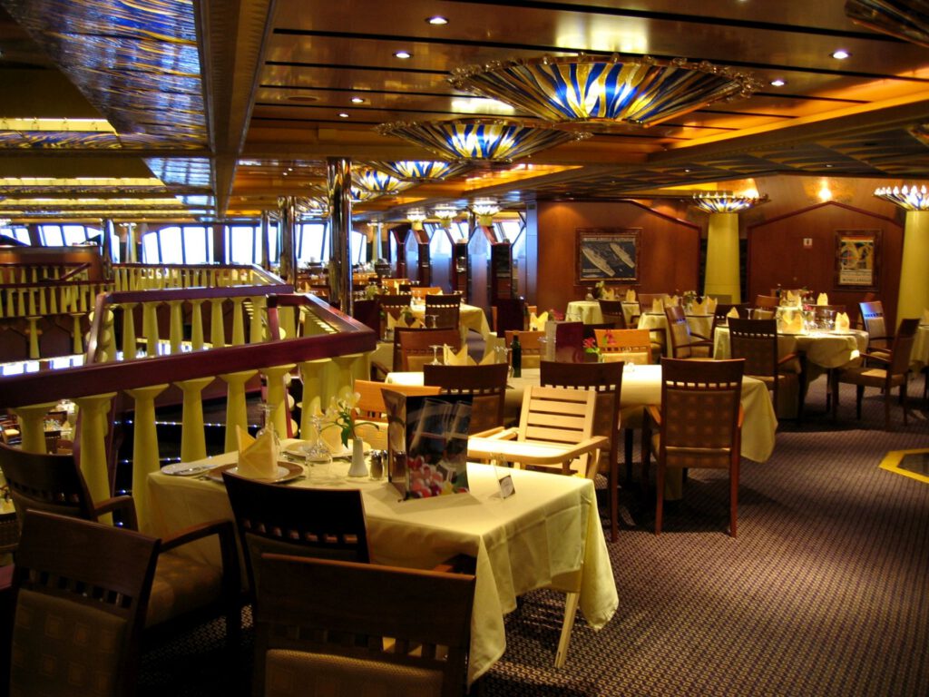 Cruise Ship - Costa Fortuna - Main Restaurant