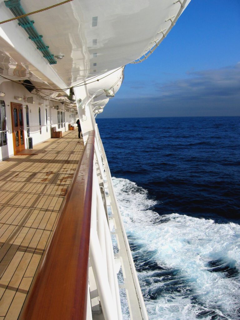 Cruise Ship - Costa Fortuna - Outside Deck