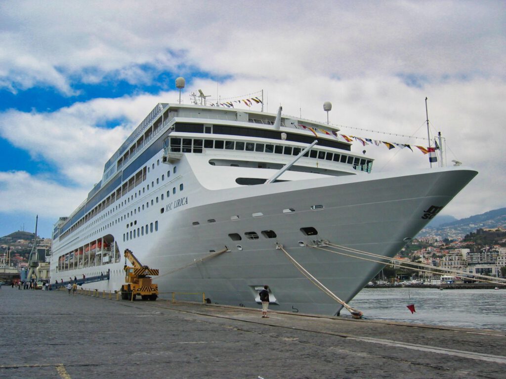 Cruise Ship - MSC Lirica - Madeira - Funchal