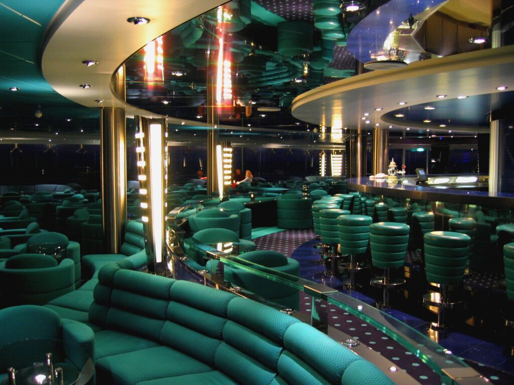Cruise Ship - MSC Lirica - Night Club