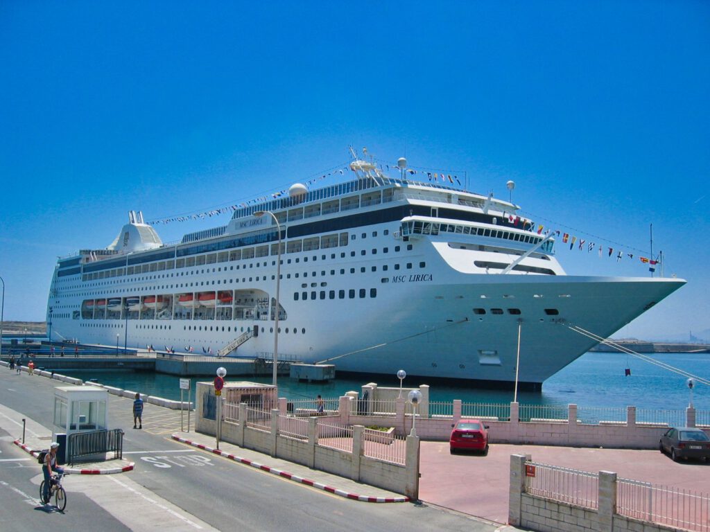 Cruise Ship - MSC Lirica - Spain - Malaga