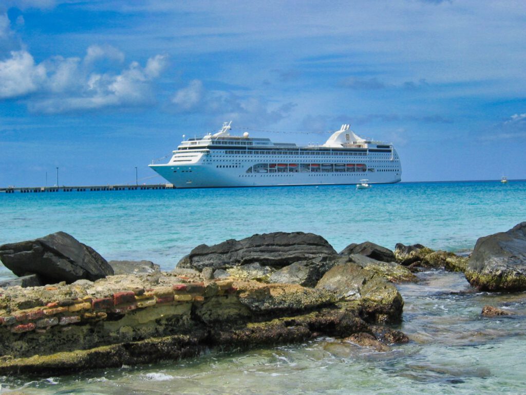 Cruise Ship - MSC Lirica - St. Croix