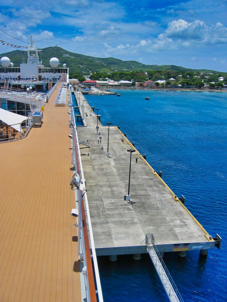 Cruise Ship - MSC Lirica - St. Croix