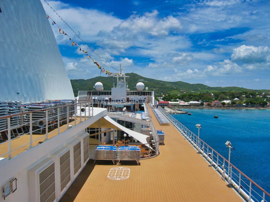 Cruise Ship - MSC Lirica - St. Croix