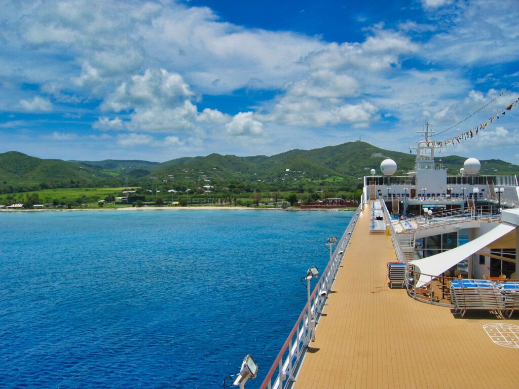 Cruise Ship - MSC Lirica - St. Croix