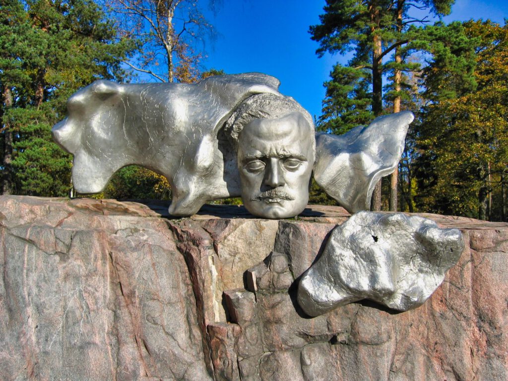 Europe - Finland - Helsinki - Sibelius Monument Sculpture