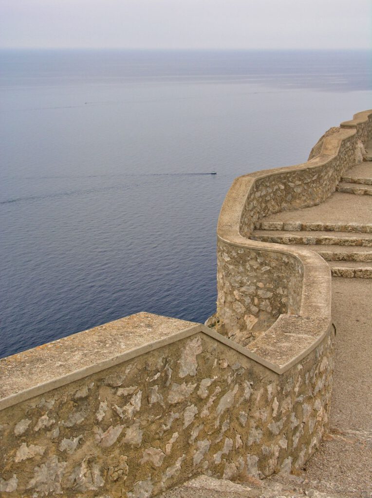 Spain - Mallorca - Wall on the Cliff