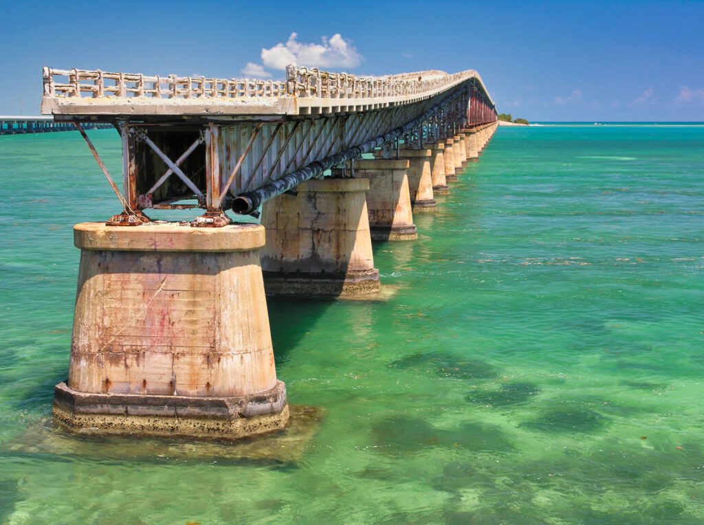 USA - Florida - Keys - Old Bahia Honda Bridge